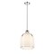 Z-Lite Pearson 1 Light Pendant, Polished Nickel & White Opal 818-12PN - alternate 6